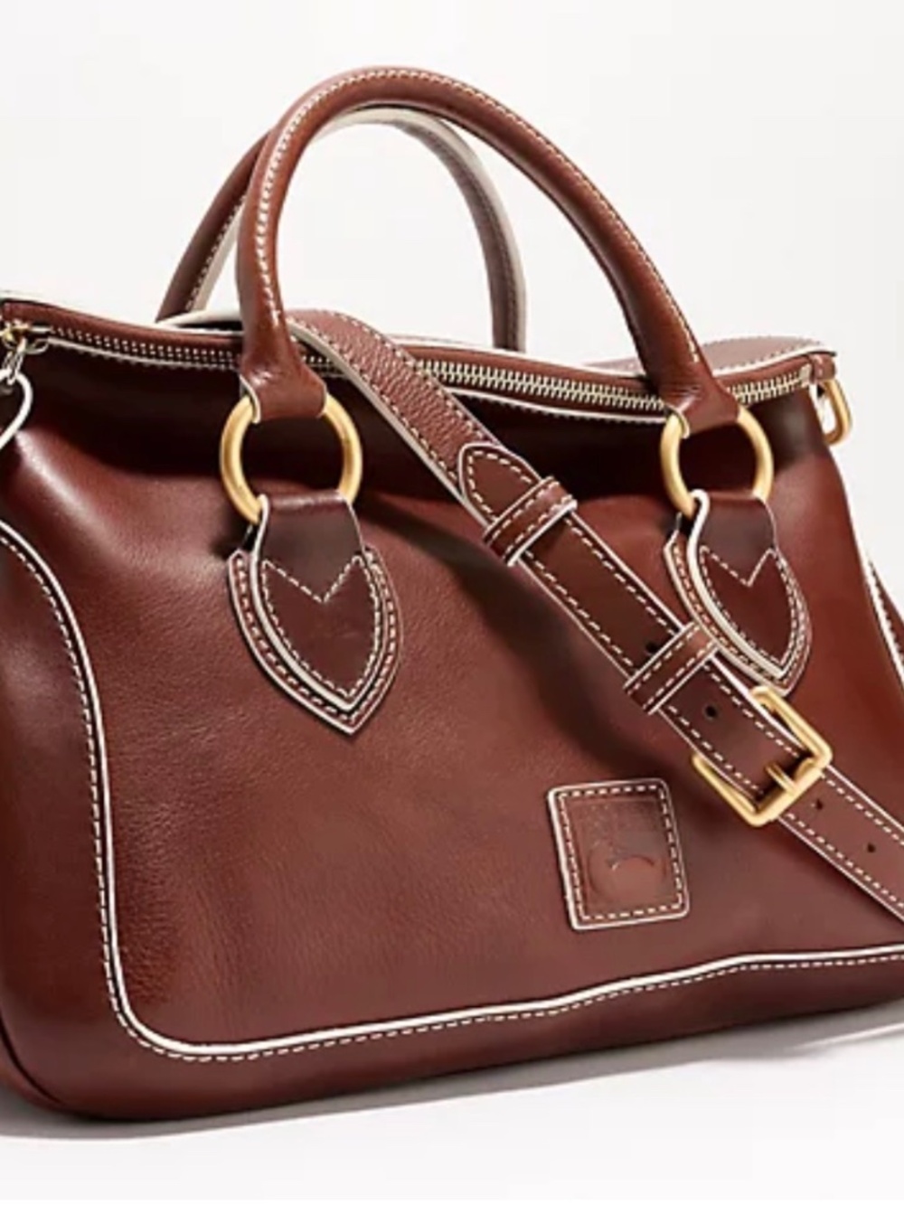 Dooney & Bourke Florentine Satchel, Chestnut